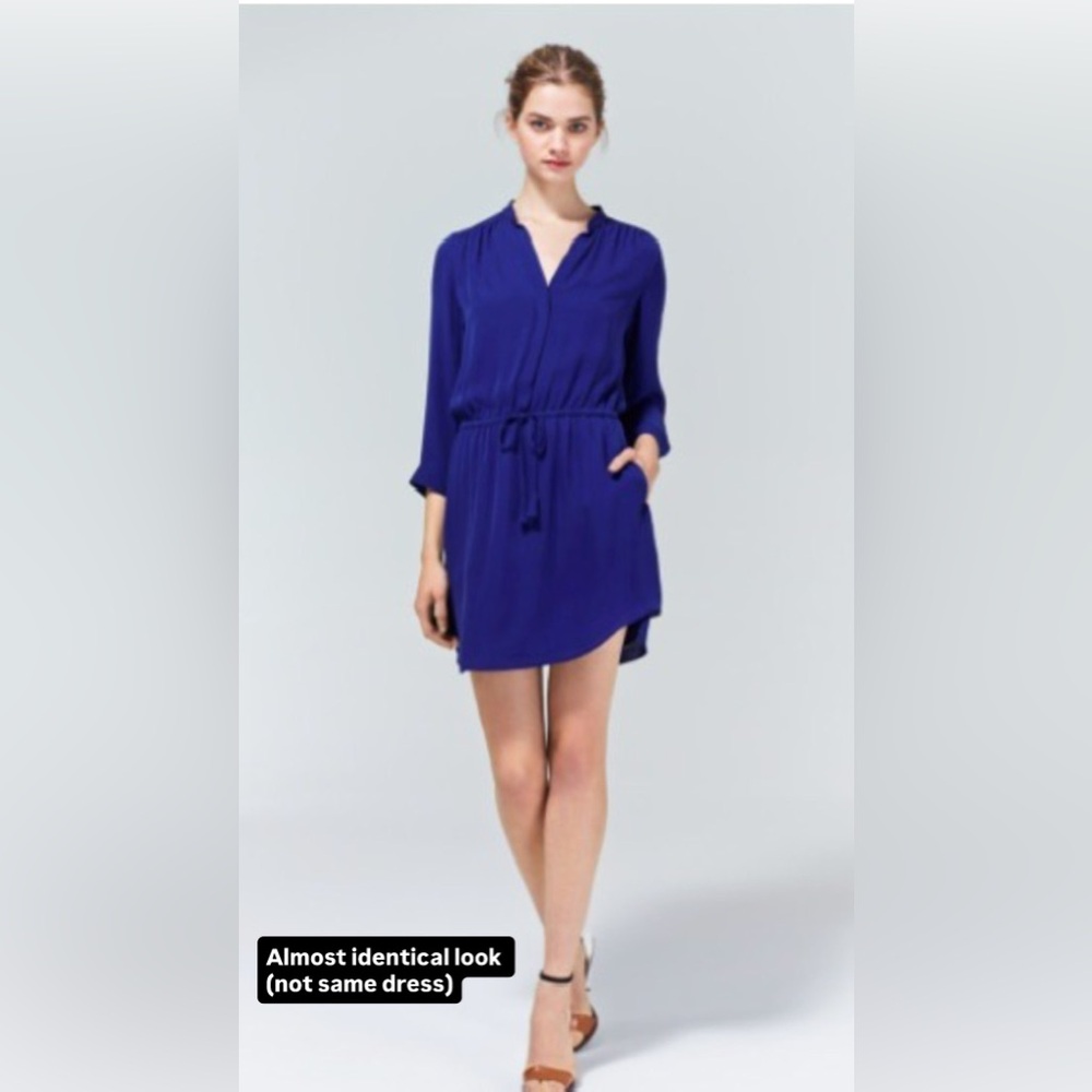 Women’s Indigo easy wear dress